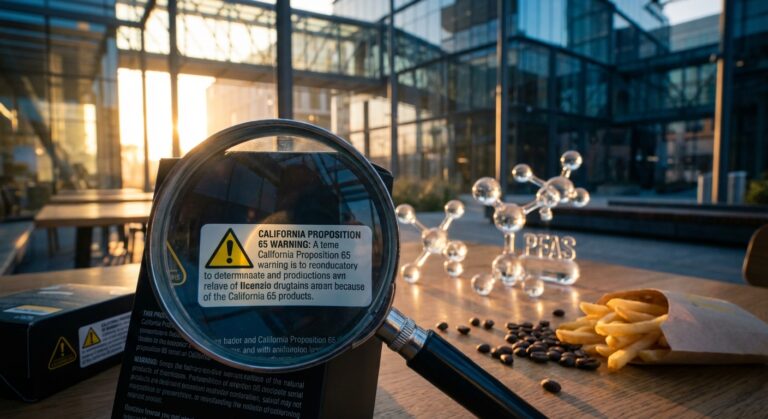 California Prop 65 Updates: Navigating New PFAS & Acrylamide Warning Requirements