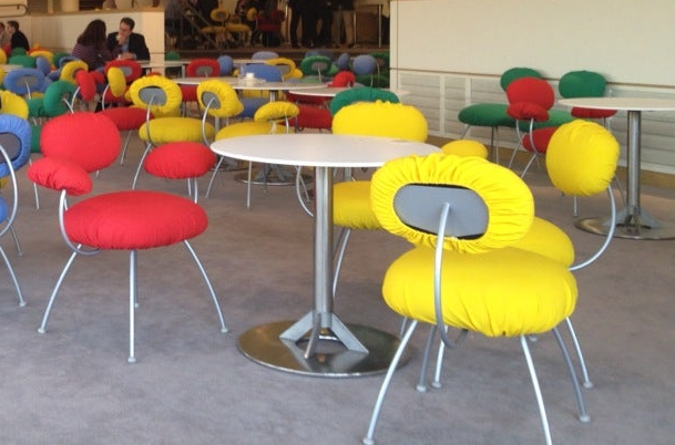 The Mickey-Mouse-Bar next to the plenary of the European Parliament