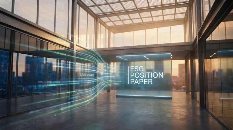 CSRD Signals: Pressure-Test Your ESG Position Paper