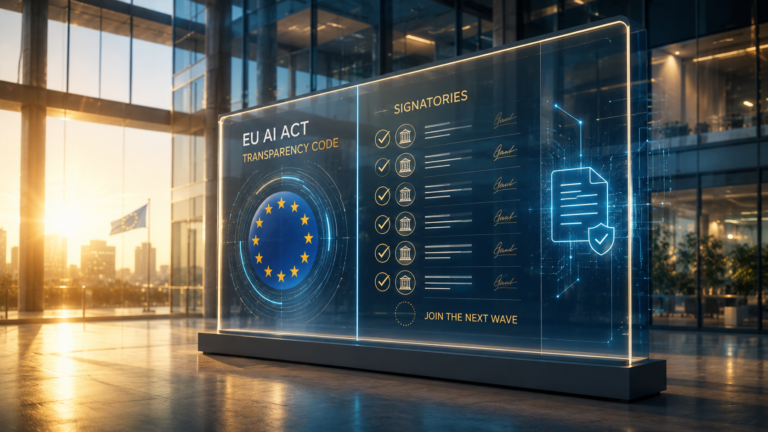 Proud to be among Europe’s first AI transparency signatories—many more should follow
